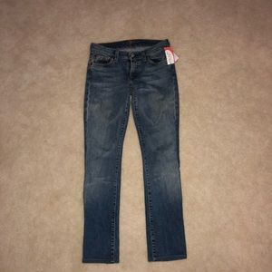 Seven-for-all darkwash jeans